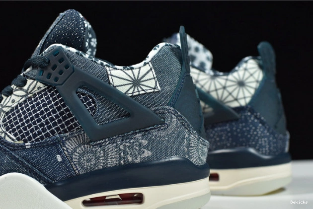 Reps BK sashiko cw0898-400 deep jordan 4 ocean air 1123